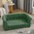 Contemporary Rectangular Linen Pet Sofa With Arc-Shaped Backrest And Armrests-111242863
