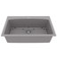 Ensemble d'évier de cuisine à simple cuve encastrable 33 po x 22 po Karran Quartz-50597855