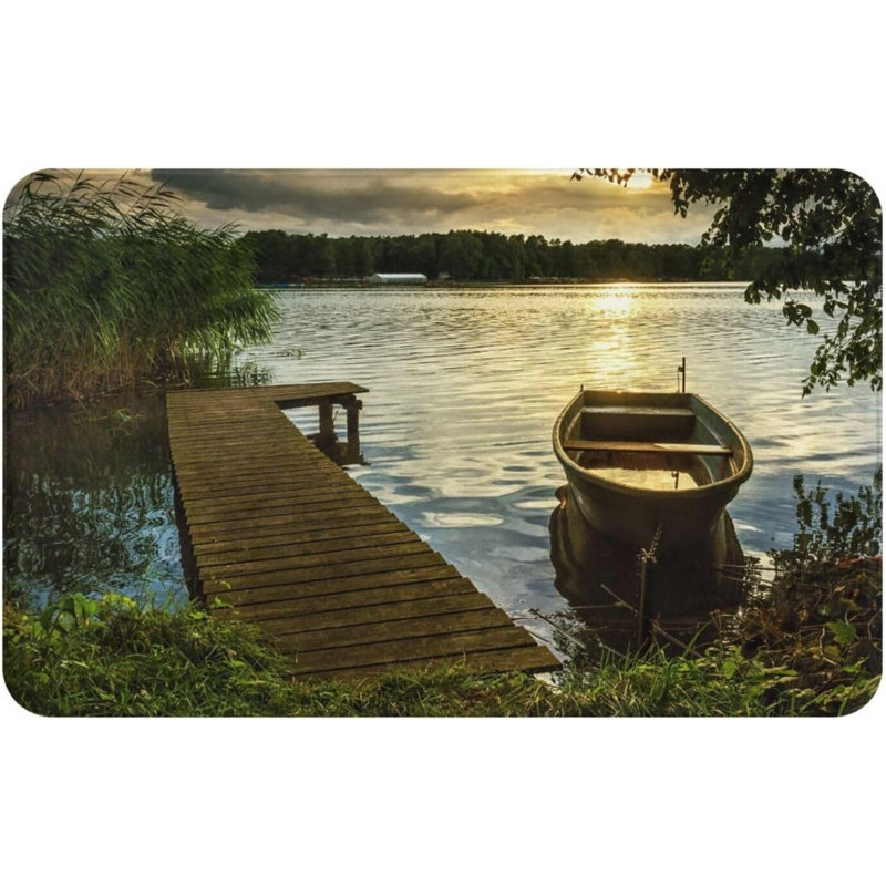 Tapis de sol en flanelle, 43 x 119 cm, L 11,02 po x L 12,6 po