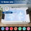 Baignoire de trempage autoportante en acrylique avec coussin de bain 71 po Tidal-137457825
