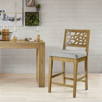 Liev Solid Wood Bar & Counter Stool by Laurel Foundry Modern Farmhouse