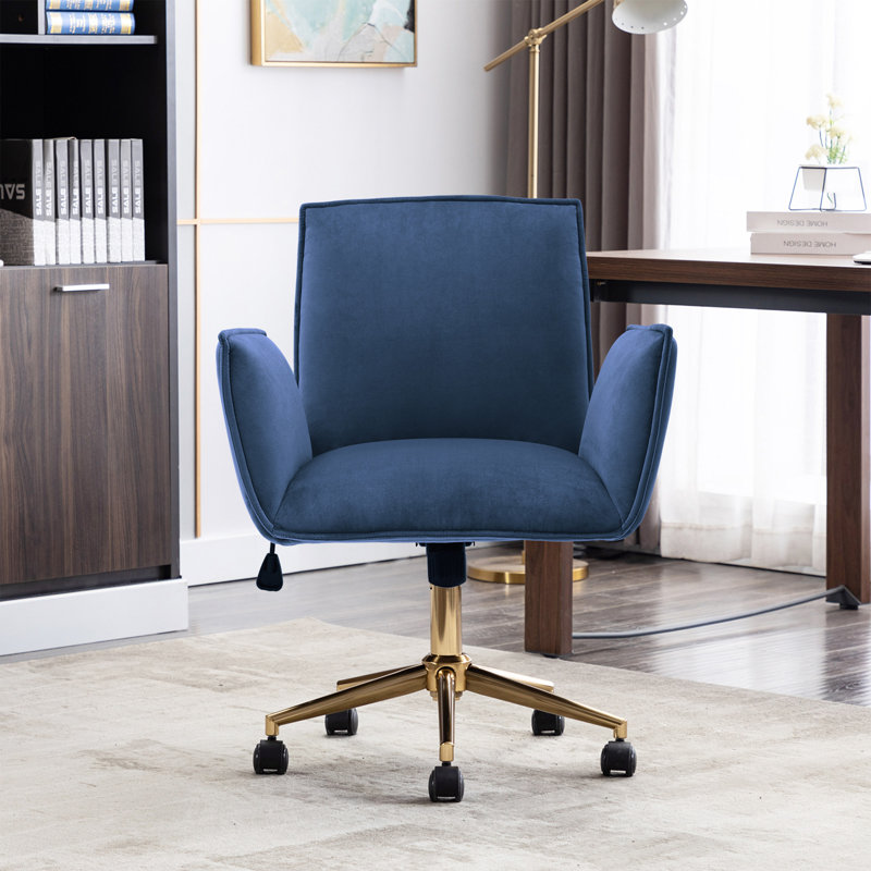 Chaise de travail Ateao, Bleu