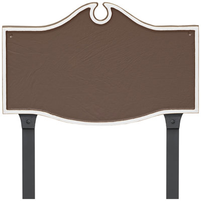 Colonial 1-Line Wall Address Plaque