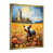 Impression dorée sur toile encadrée