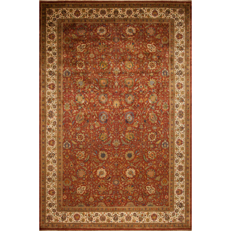 Kingdom Hand Knotted Wool Area Rug
