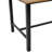 Metal Outdoor Dining Table , 47.25'' in. W 31.25'' in. D