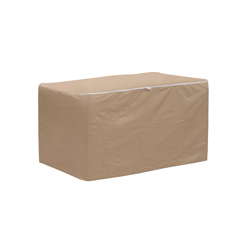 Outdoor Cushion Storage Bag Cover, 24" H x 48" W x 27" D, Tan