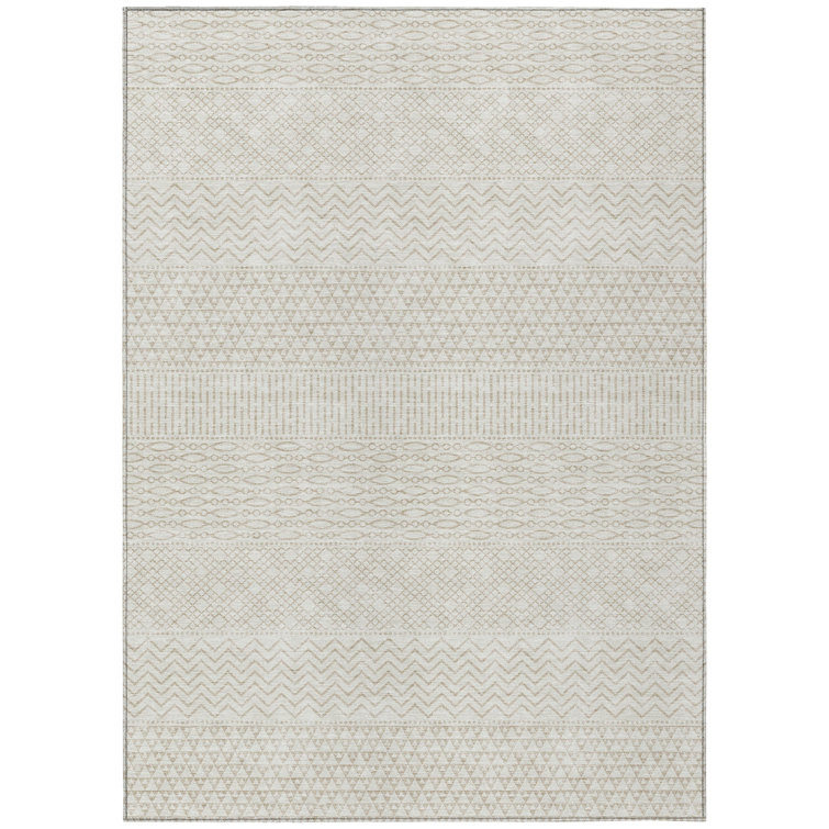 Tisdell Area Rug with Non-Slip Backing