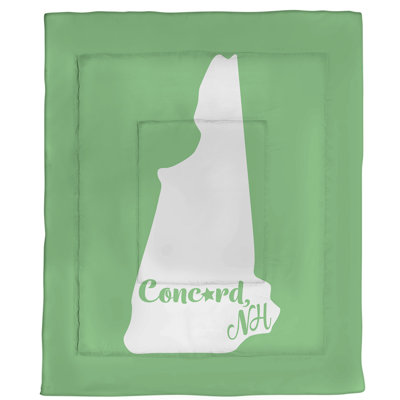 Hampshire Modern & Contemporary Percale Comforter