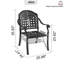 Ensemble de 4 chaises de patio en aluminium-824160712