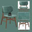 Ensemble de 2 chaises d'appoint Bevis Green