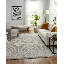Meraki 01 Hand Loomed Checkered Area Rug in Ivory/Taupe-1471782648