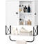 Armoire de salle de bain murale à 2 portes