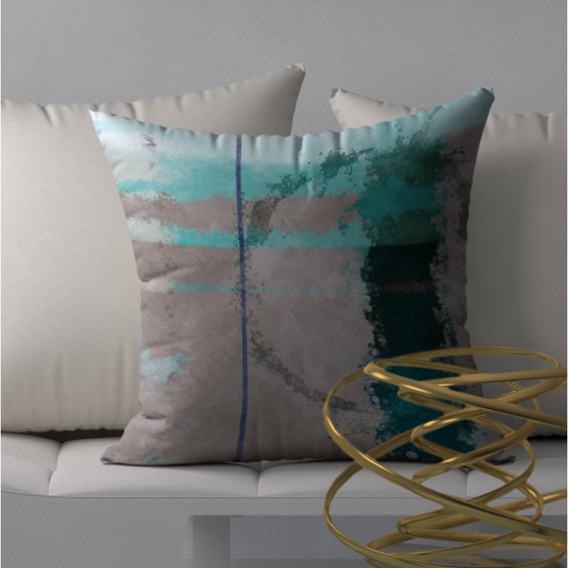 Housse de coussin carrée/insert, 20 po X 20 po