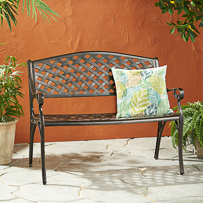 Basket-Weave Styled Bench, Mudroom Bench