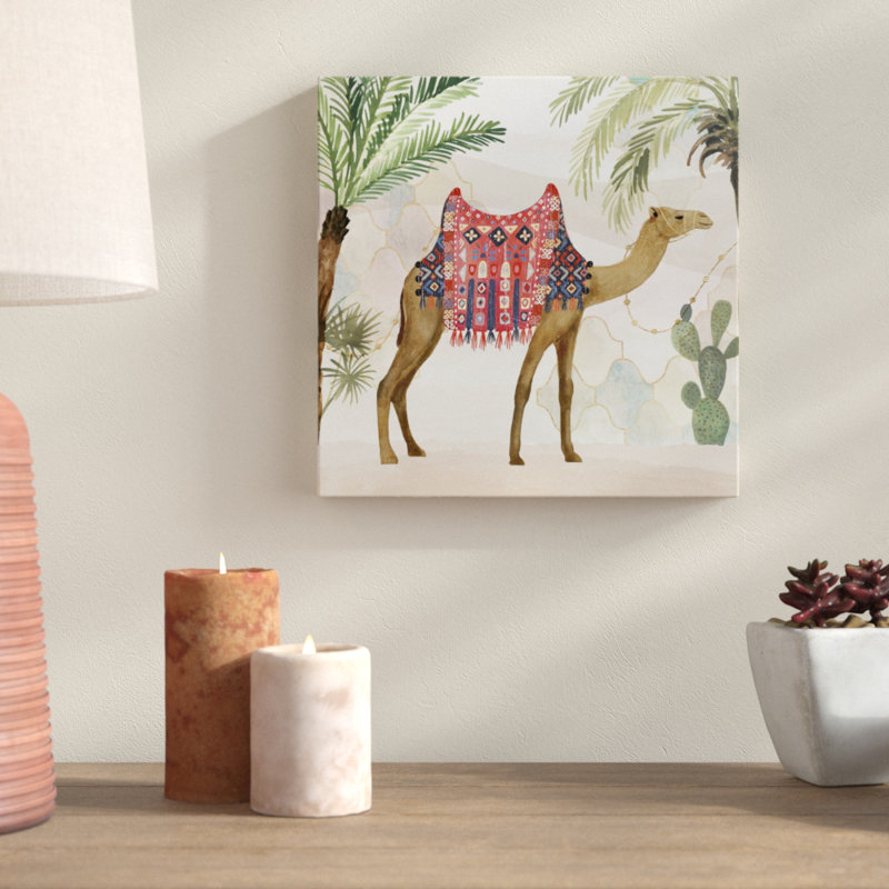 Meet Me In Marrakech I by Victoria Borges - Wrapped Canvas Painting, 30cm H x 30cm W