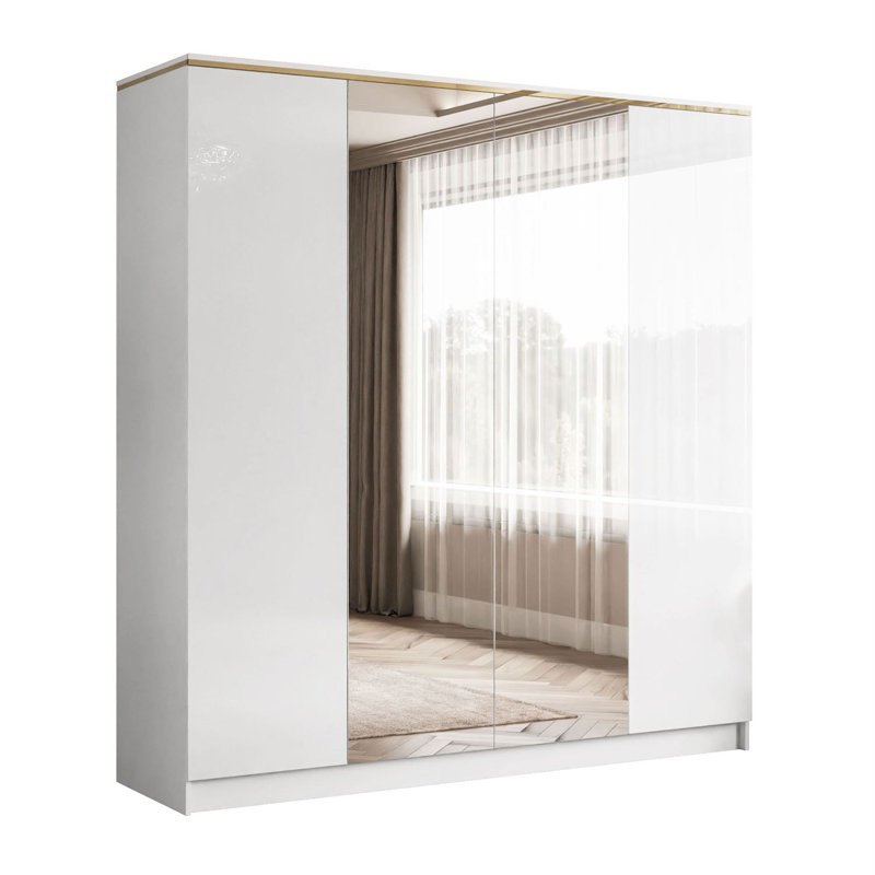 4 Door Manufactured Wood Wardrobe