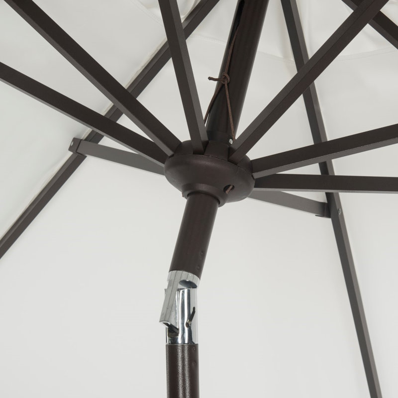 Parasol de marché inclinable 108 po Daisy, Beige / marine