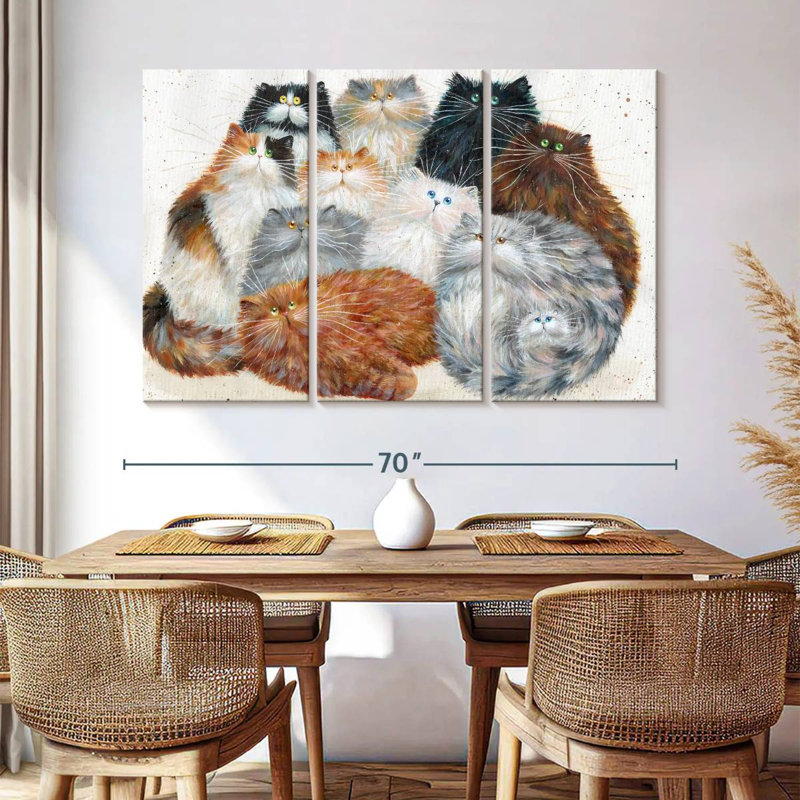 Brampt Fluffy Eleven, 42" H x 65" W