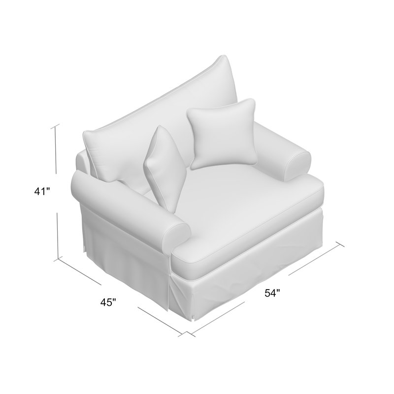 Chalkline Upholstered Armchair, Peyton 21 Dove Performance Twill, Yes