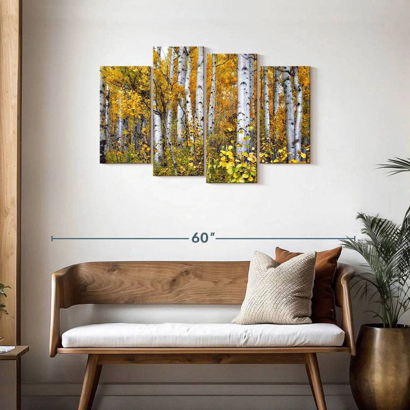 Alvord Yellow Woods IV, H 27 po x l 43 po