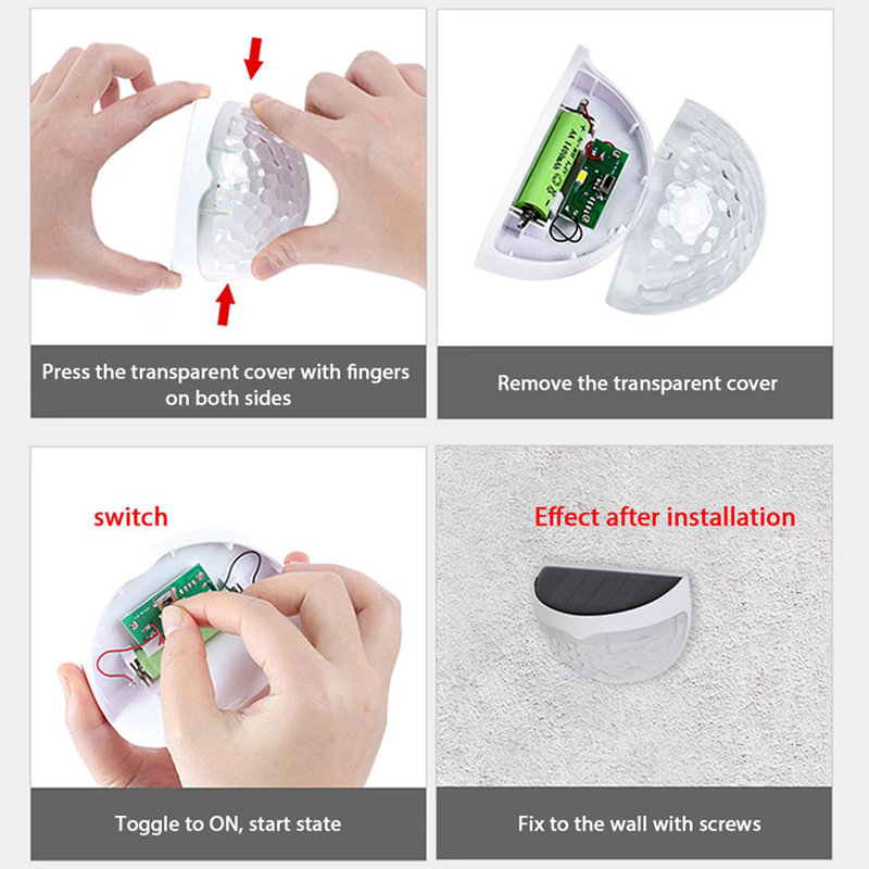 Lumières de terrasse solaires imperméables Alliette, Jaune