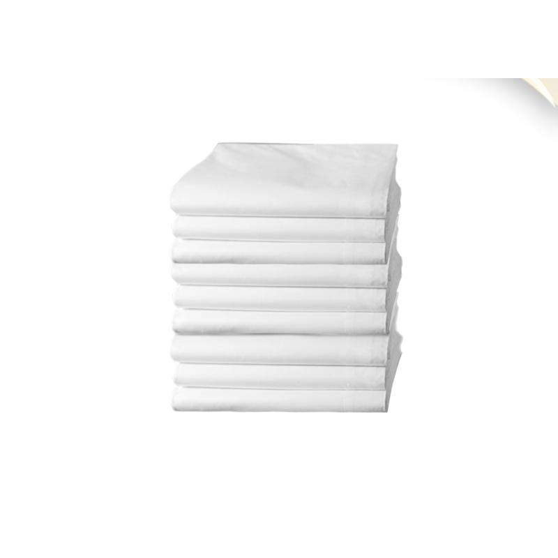 White Rectangular Linen-Like Tablecloths (50" x 108")