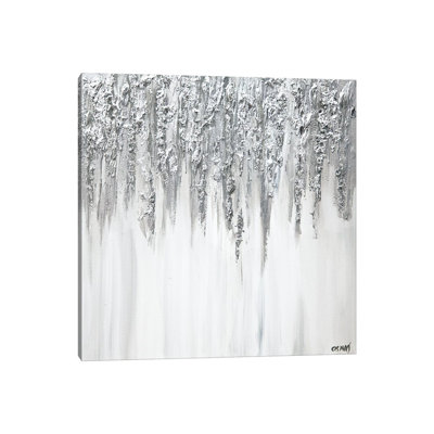 " Silver Drops Of Jupiter " by Osnat Tzadok Painting Print