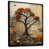 Black Floater Framed Canvas