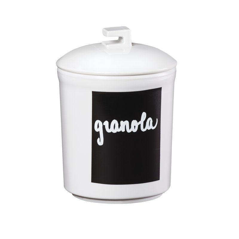 White 32 Oz. Round Melamine Condiment Jar