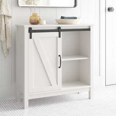 Beachcrest Home Manhattan Freestanding Bathroom Cabinet & Reviews