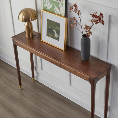 Modern minimalist entryway high-legged table