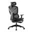 Chaise de bureau en coton Marabel