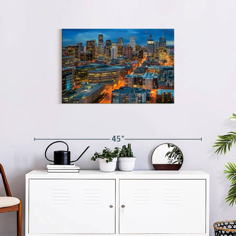 Kavia Denver Blue Hour, H 20 po x l 30 po
