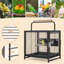 Cage à oiseaux avec perchoir Alenushka