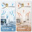 52"Smart Flush Mount 3-Blade Solid Wood Ceiling Fan With Light and Remote/App/Voice Control（Gold&Light Grey）-1111509874