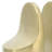 Modern Glam Ceramic Bookends Contemporary Simple Gold Bookend Set - 4" x 3" x 6"