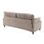 Causeuse rembourrée en tissu doux-129181054