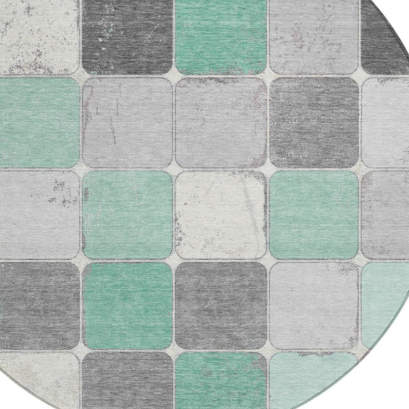 Tapis rond 8 po