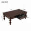 Table basse rectangulaire en bois avec tiroir de rangement-1216698840