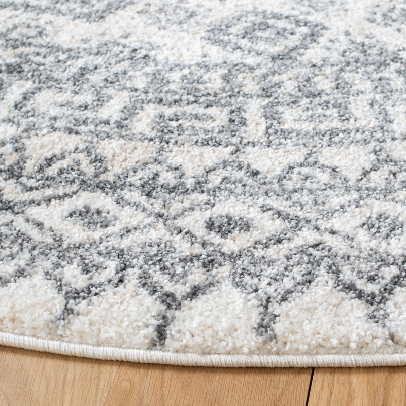 Wynter Performance Southwestern Rug, Round 6'7"