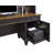 Django Credenza Desk with Built-In Electrical Outlet-227419407