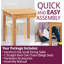 Madelynn 2 - Person Solid Oak Dining Set-101956046