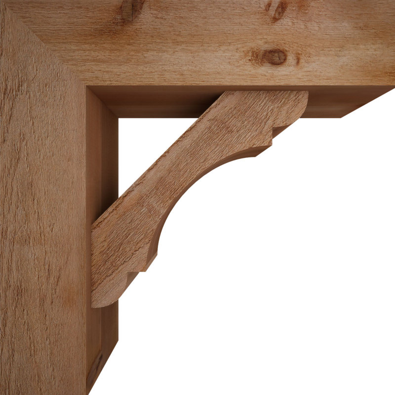 Support de bloc olympique avec entretoise décalée, 28 po x 28 po, Cèdre rouge occidental de l 8 po (scié brut)