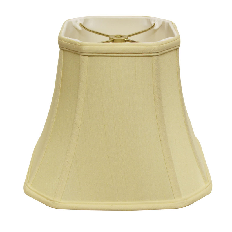 Abat-jour 14 po Monay Shantung, Blanc antique