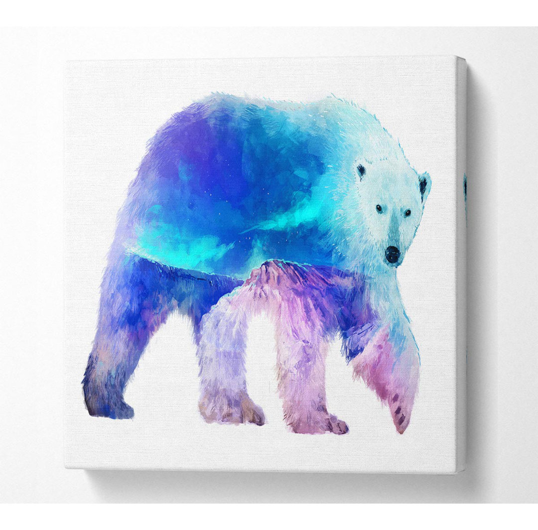 Branoon Polar Bear Glory - Leinwanddrucke auf Leinwand