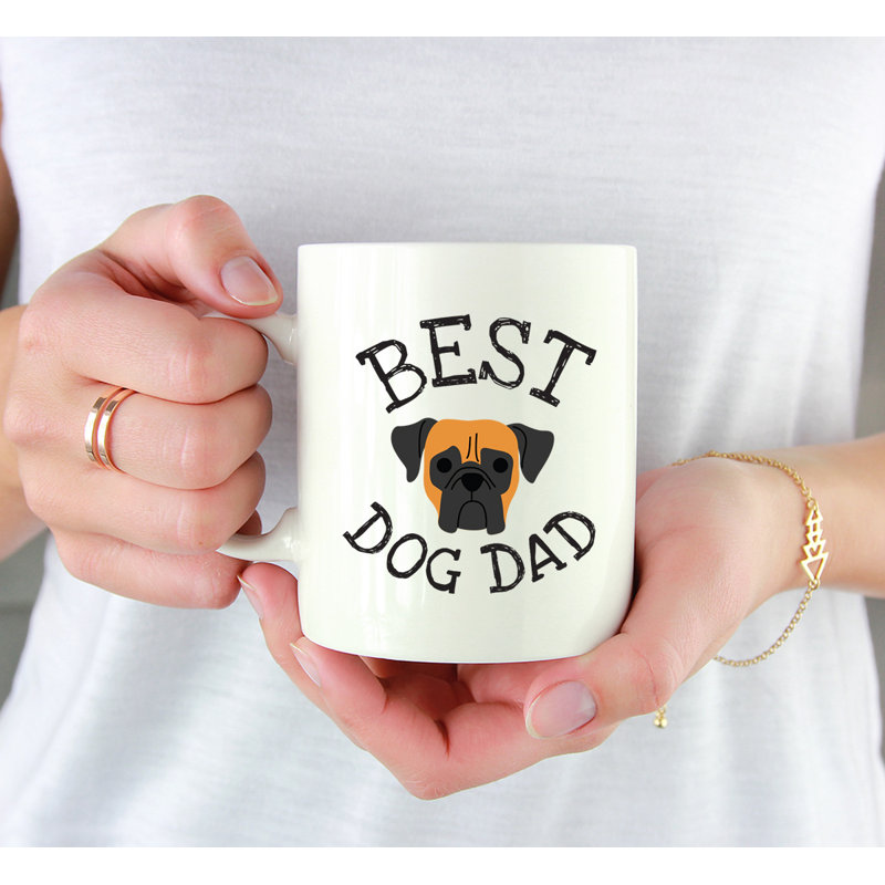 Tasse à café Best Dog Dad, Boxer