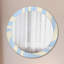 Huldar Glass Flat Wall Mirror