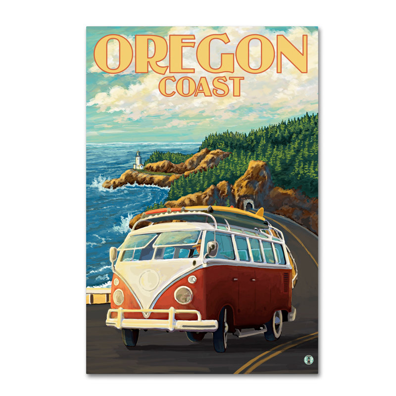 Publicité rétro sur toile Kadey «Travel 37», H 32 po x l 22 po x P 2 po