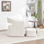 Fauteuil demi-tonneau avec repose-pieds Kyah-220945848